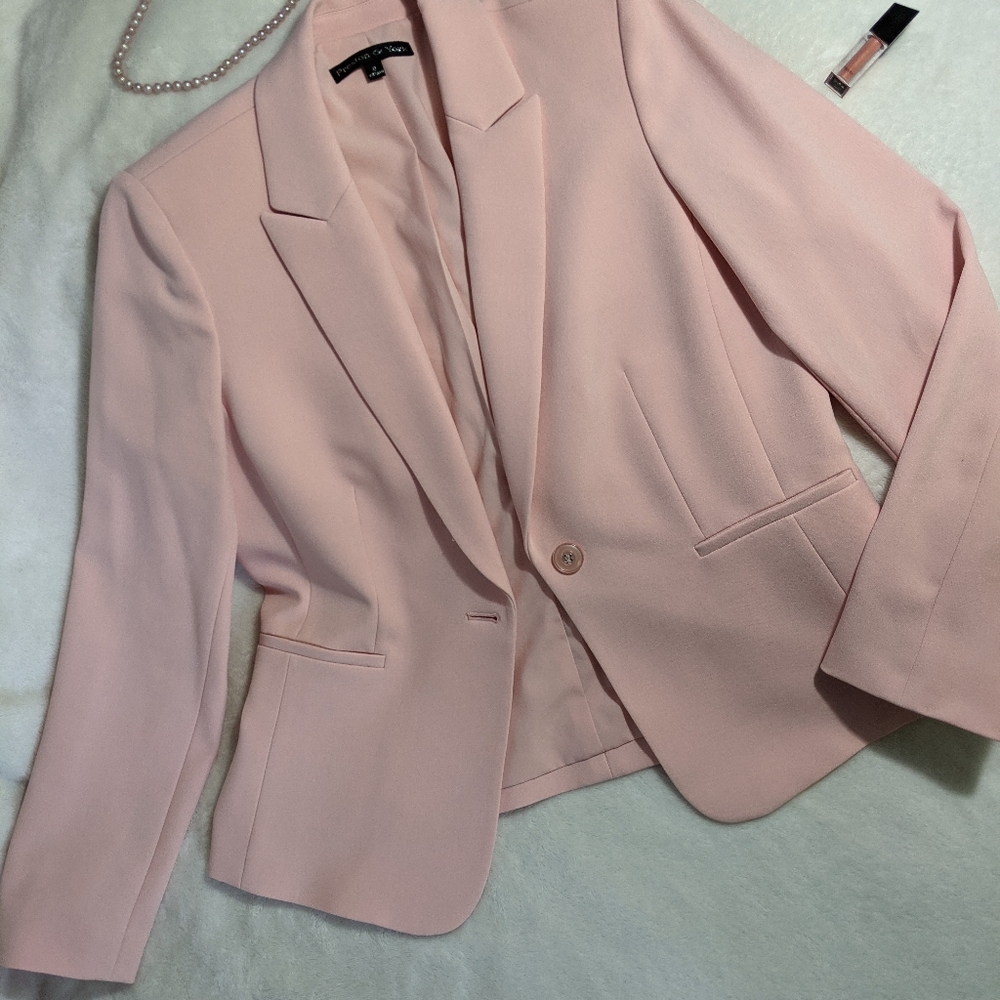 Preston & York Light Pink Blazer Size 8